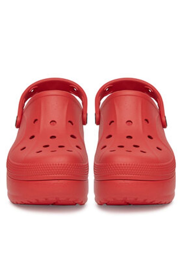 Crocs Klapki BELLA CLOG 210062-8C1 Czerwony. Kolor: czerwony