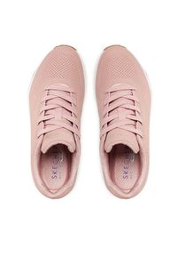 skechers - Skechers Sneakersy Uno Stand On Air 73690/BLSH Różowy. Kolor: różowy. Materiał: skóra #5