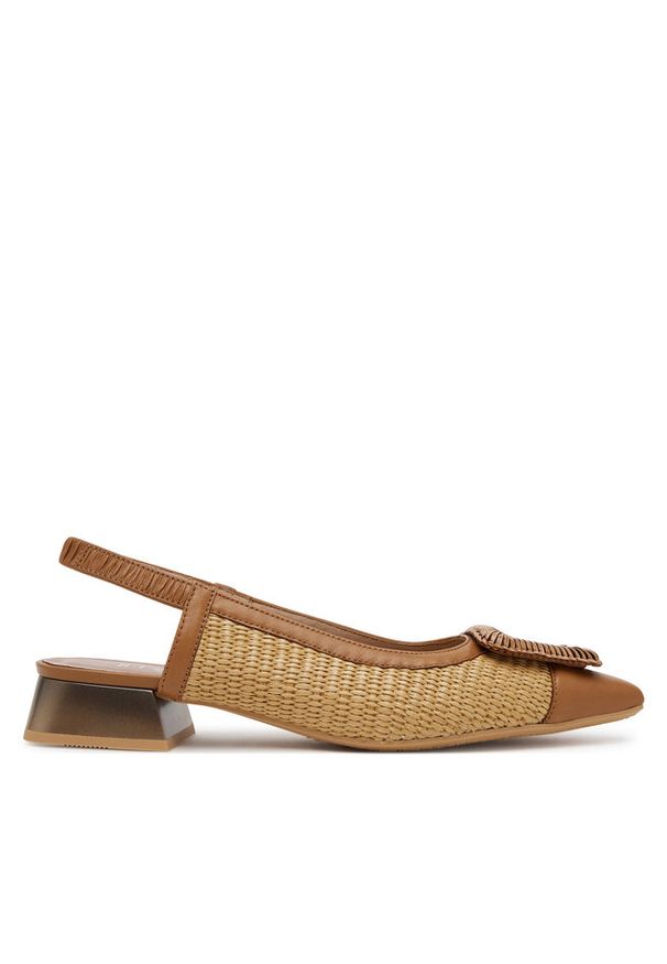 Sandały Hispanitas. Kolor: brązowy