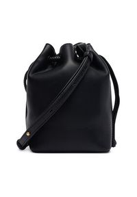 Calvin Klein Torebka Bold Ck Mini Bucket Crossbody LV04F3870G Czarny. Kolor: czarny. Materiał: skórzane #3