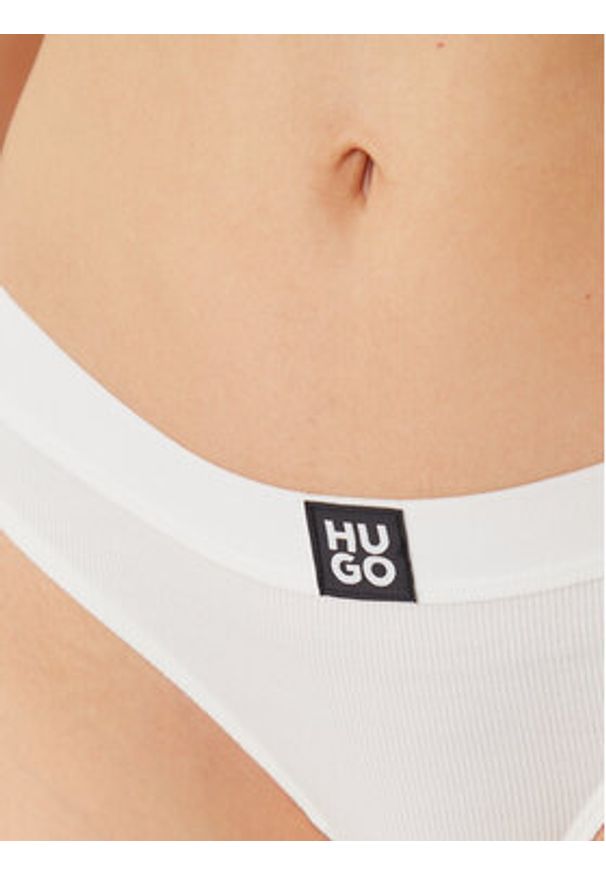 Hugo - HUGO Stringi 50496809 Beżowy. Kolor: beżowy