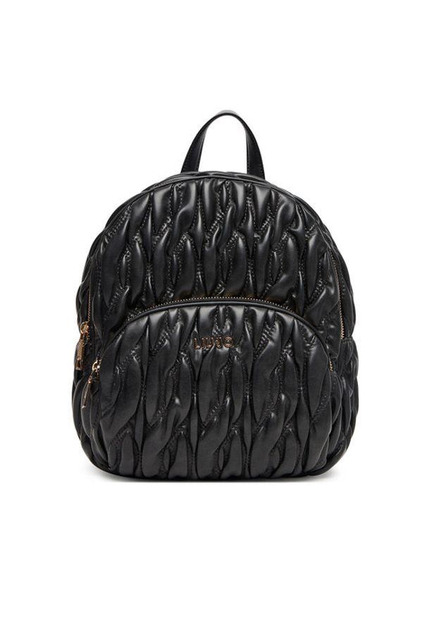 Liu Jo Plecak Ecs M Backpack AF5016 E0457 Czarny. Kolor: czarny. Materiał: skóra