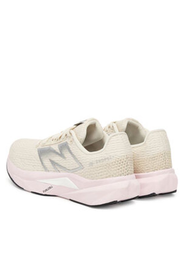 New Balance Buty do biegania FuelCell Propel v5 WFCPRCS5 Écru. Materiał: materiał