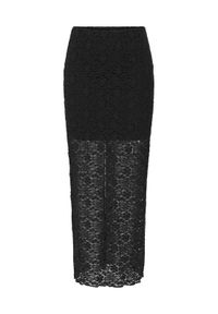 only - ONLY Spódnica ołówkowa Lorenza 15356174 Czarny Regular Fit. Kolor: czarny. Materiał: syntetyk