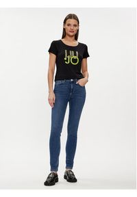 Liu Jo T-Shirt VA4227 JS360 Czarny Regular Fit. Kolor: czarny. Materiał: wiskoza #3