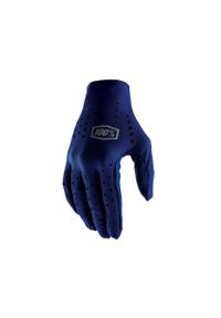 Damskie rękawiczki rowerowe 100% sling. Kolor: niebieski. Sport: kolarstwo #2