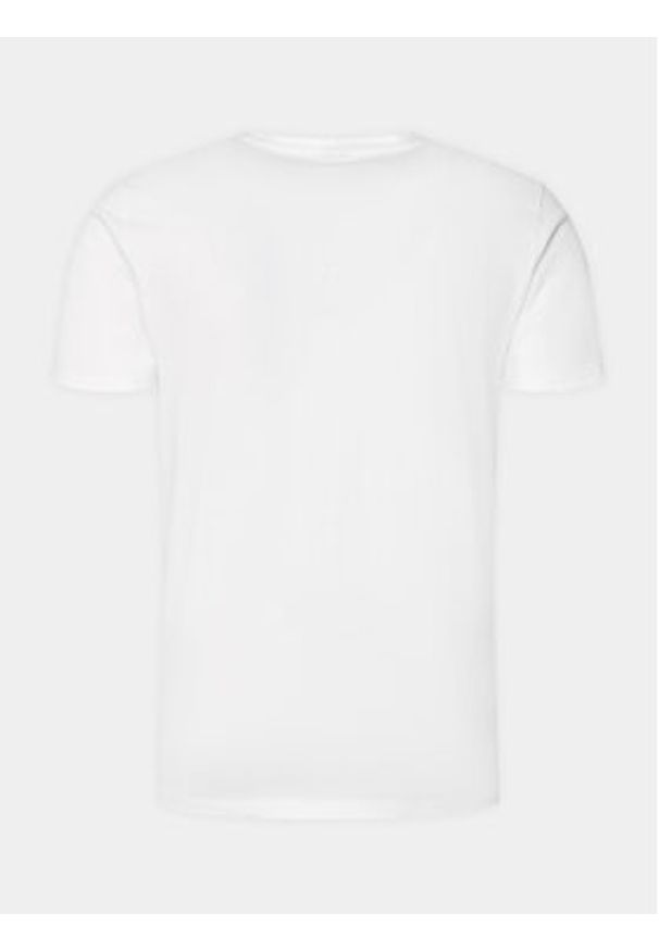 Petrol Industries T-Shirt M-1040-TSR602 Biały Regular Fit. Kolor: biały. Materiał: bawełna