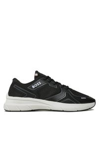 BOSS - Boss Sneakersy Owen 50493217 10249928 01 Czarny. Kolor: czarny. Materiał: materiał #1