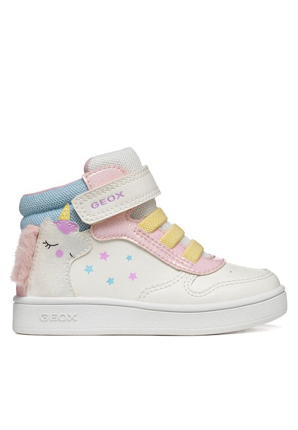 Sneakersy Geox. Kolor: biały
