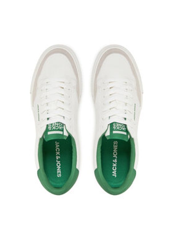 Jack & Jones - Jack&Jones Sneakersy Jfwmorden 12184170 Biały. Kolor: biały. Materiał: skóra