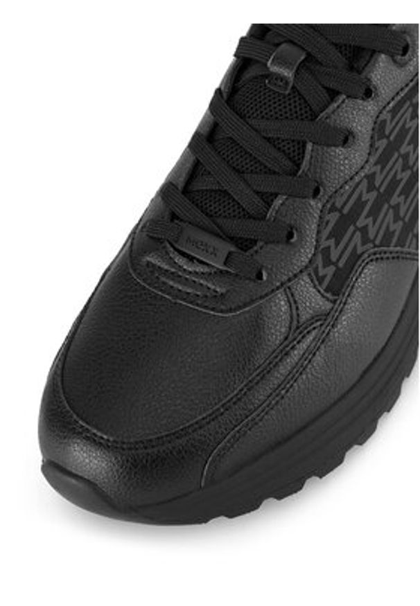 MEXX Sneakersy MI001010643M-01 Czarny. Kolor: czarny. Materiał: materiał