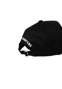 DSQUARED2 - Dsquared2 Bejsbolówka | BCM0649 05C00001 | Mężczyzna | Czarny. Kolor: czarny. Materiał: bawełna. Wzór: aplikacja, napisy. Styl: sportowy, elegancki, casual #4