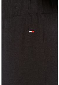 TOMMY HILFIGER - Tommy Hilfiger - Spodnie piżamowe. Kolor: niebieski. Materiał: dzianina, elastan. Wzór: gładki #2