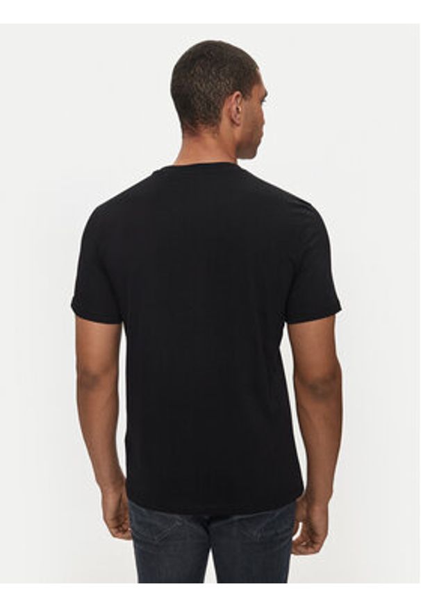 Hugo T-Shirt Dikobra 50519013 Czarny Regular Fit. Kolor: czarny. Materiał: bawełna