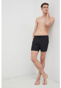 Lacoste szorty kąpielowe kolor czarny MH6270-528. Kolor: czarny. Materiał: tkanina #1