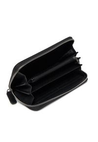 Armani Exchange Duży Portfel Damski 948068 CC783 00020 Czarny. Kolor: czarny. Materiał: materiał