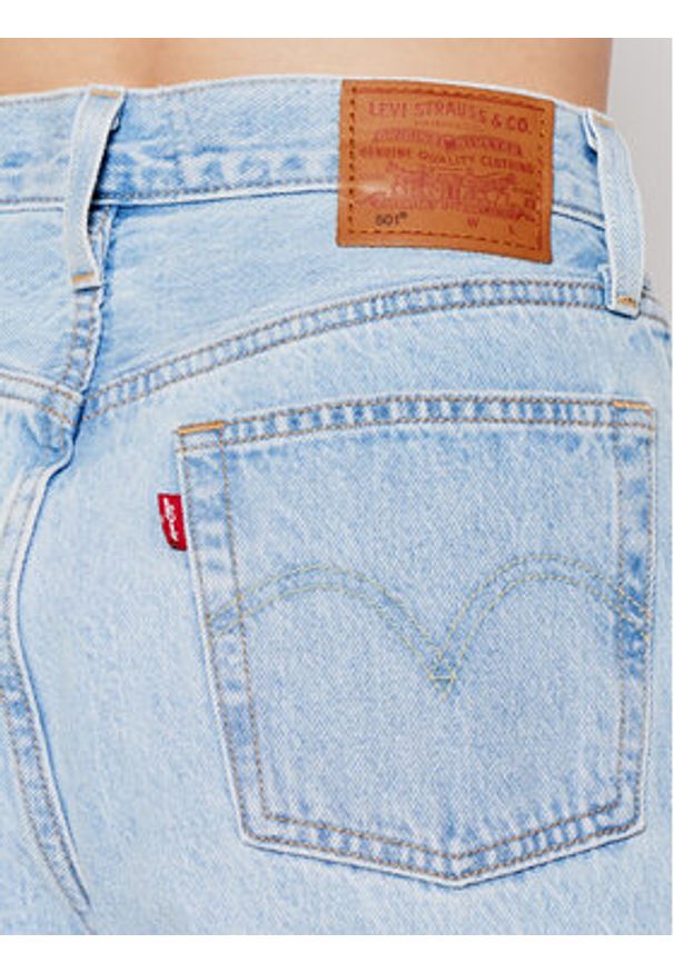 Levi's® Jeansy 501® Crop 36200-0124 Błękitny Cropped Fit. Kolor: niebieski