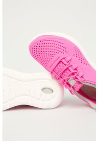 Crocs - Buty dziecięce Lite Ride Pancer. Nosek buta: okrągły. Zapięcie: sznurówki. Kolor: fioletowy. Materiał: guma #2