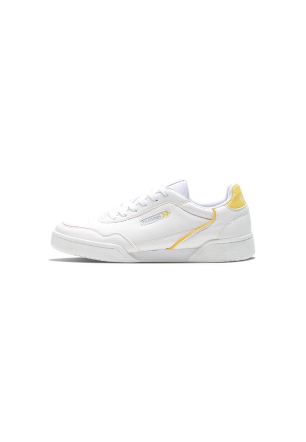 Buty do chodzenia dla dorosłych Hummel Forli. Kolor: biały, żółty, wielokolorowy. Sport: turystyka piesza