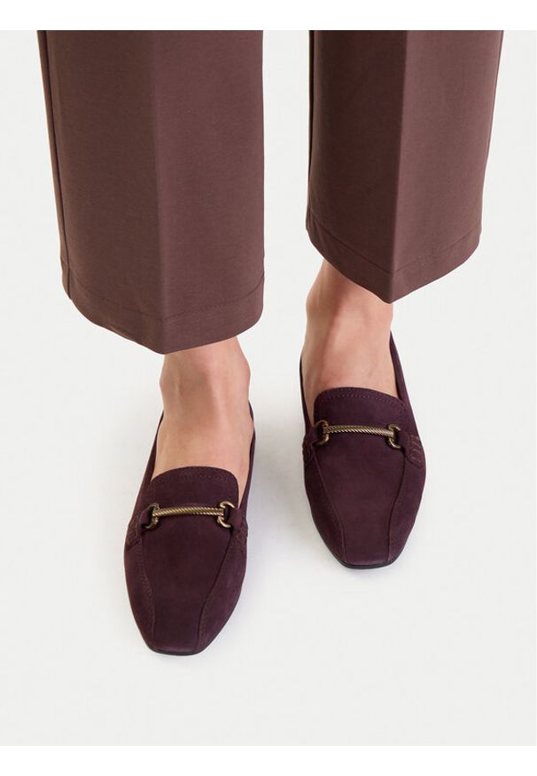 Lasocki Loafersy CEO-RST-ROMI-83 Bordowy. Kolor: czerwony. Materiał: skóra, zamsz