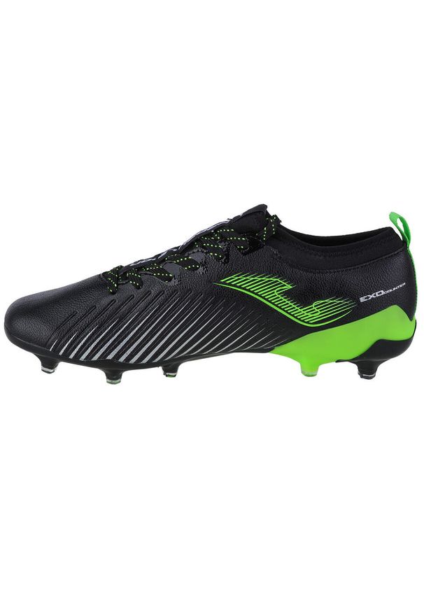 Buty piłkarskie - korki męskie, Joma Propulsion Cup. Kolor: wielokolorowy, czarny, zielony. Sport: piłka nożna