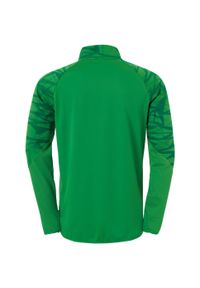UHLSPORT - Długi rękaw z zamkiem 1/4 Koszulka Uhlsport Goal 25. Kolor: biały, zielony, wielokolorowy. Materiał: materiał. Długość rękawa: długi rękaw. Długość: długie. Sport: piłka nożna #2