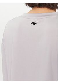4f - 4F Koszulka techniczna 4FWAW23TFLOF187 Szary Regular Fit. Kolor: szary. Materiał: syntetyk #4