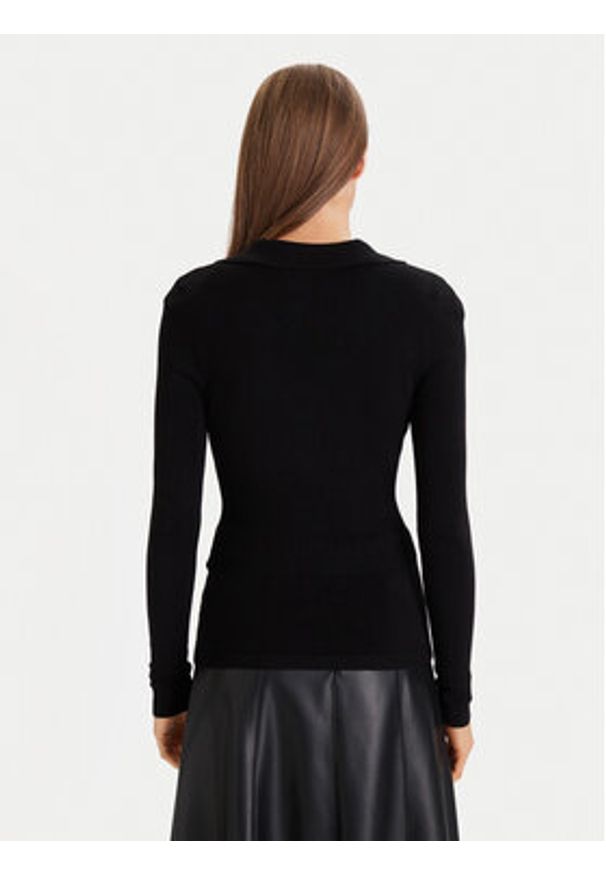 Morgan Sweter 252-MBANOU Beżowy Slim Fit. Kolor: beżowy. Materiał: wiskoza