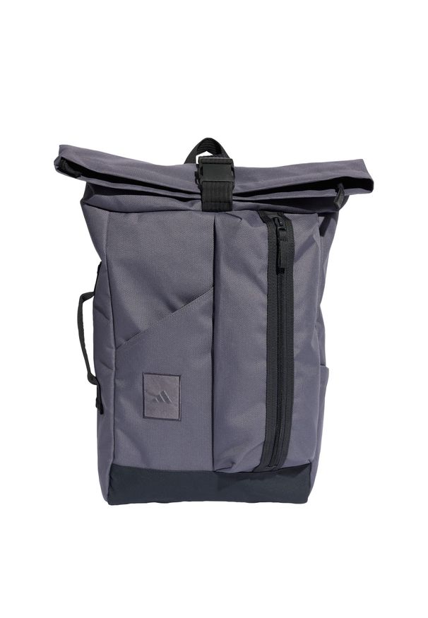 Adidas - Plecak adidas Utility Backpack Roll Top. Kolor: szary