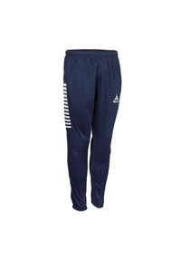 SELECT - Spodnie Do Biegania Dziecięce Hiszpania Slim. Kolor: niebieski. Sezon: lato. Sport: turystyka piesza