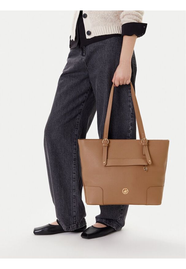 Beverly Hills Polo Club Torebka CEO-BHPC-C-007-08 Beżowy. Kolor: beżowy