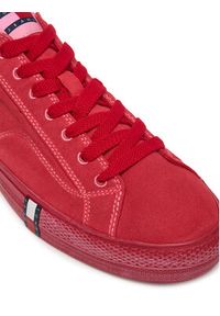 Tommy Jeans Tenisówki Archive Vulc. Y2K Washed Canvas EM0EM01720 Czerwony. Kolor: czerwony. Materiał: materiał #4