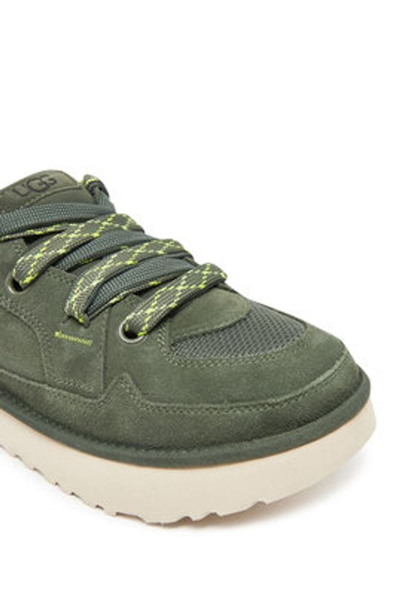 Ugg Sneakersy M Lo Lowmel 1169493 Zielony. Kolor: zielony. Materiał: zamsz, skóra