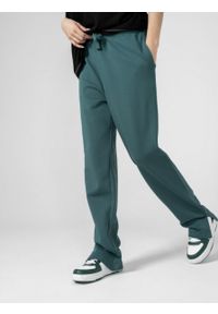 outhorn - Spodnie dresowe damskie - oliwkowe. Kolor: oliwkowy. Materiał: dresówka #5