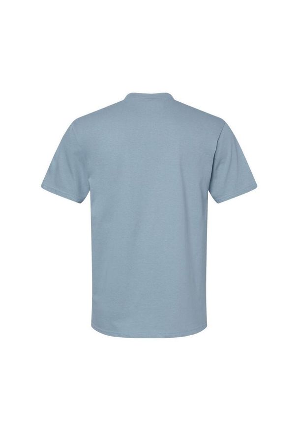 GILDAN - Koszulka Unisex Dla Dorosłych Softstyle Midweight. Kolor: szary, niebieski, wielokolorowy. Materiał: bawełna. Sport: turystyka piesza