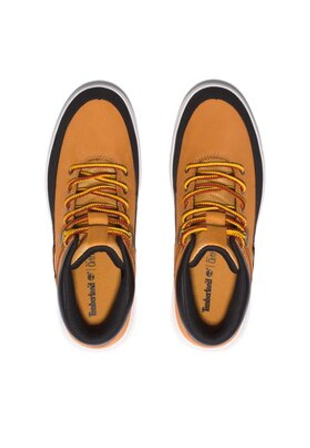 Timberland Sneakersy Seneca Bay Hiker TB0A62DD2311 Brązowy. Kolor: brązowy. Materiał: nubuk, skóra