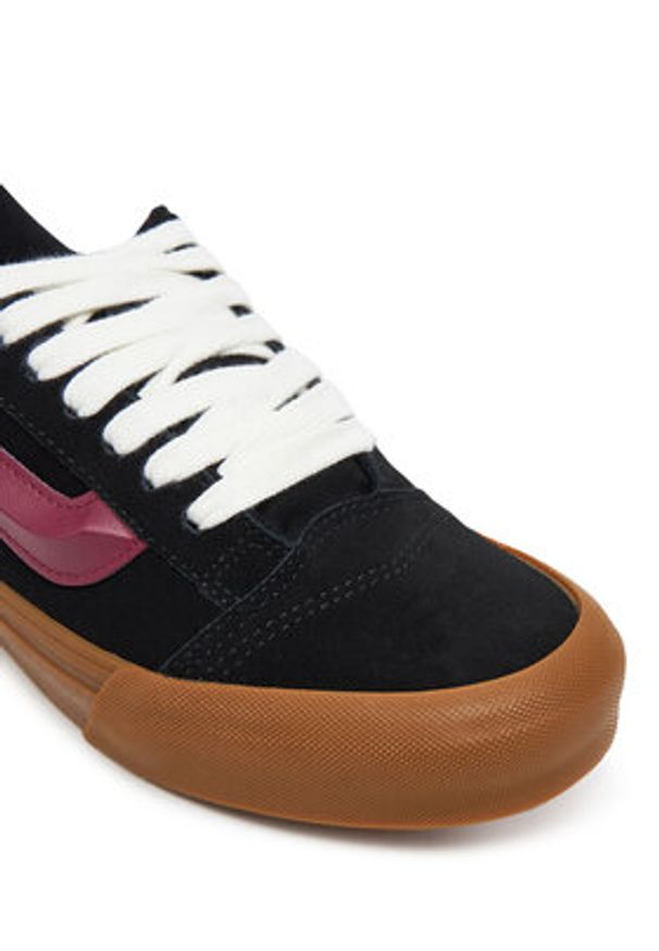 Vans Sneakersy Knu Skool VN000D6CBMV1 Czarny. Kolor: czarny. Materiał: zamsz, skóra