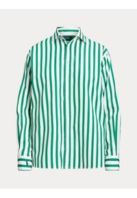 Polo Ralph Lauren Koszula 211910743003 Zielony Regular Fit. Typ kołnierza: polo. Kolor: zielony. Materiał: bawełna #4