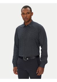 BOSS Koszula Excurse 50544843 Granatowy Regular Fit. Kolor: niebieski. Materiał: bawełna