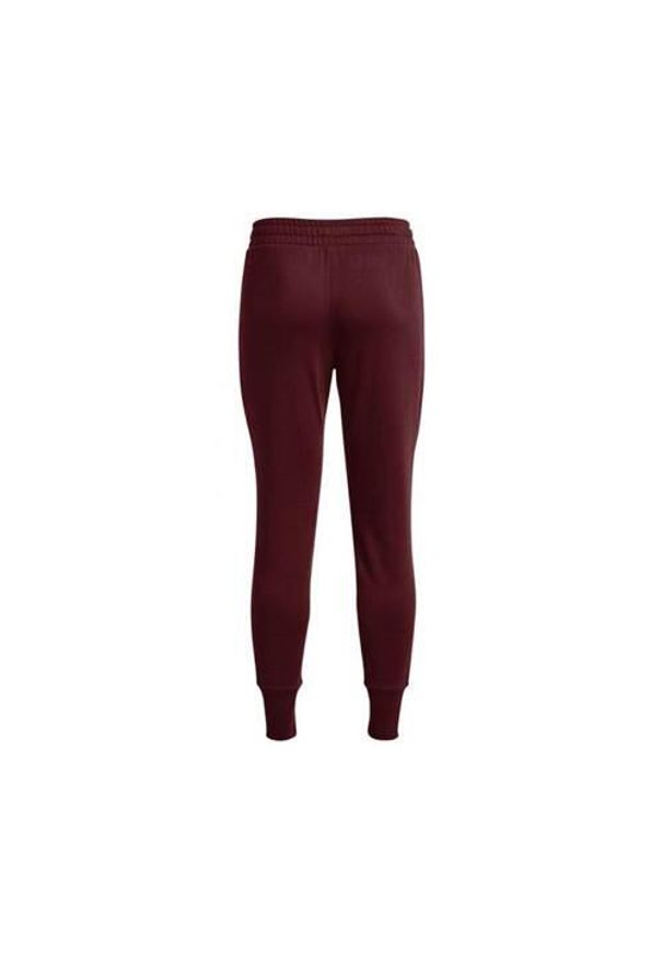 Spodnie sportowe damskie Under Armour Rival Fleece. Kolor: biały, wielokolorowy. Materiał: dresówka