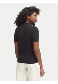 TOMMY HILFIGER - Tommy Hilfiger Sweter WW0WW41474 Czarny Regular Fit. Kolor: czarny. Materiał: bawełna #4