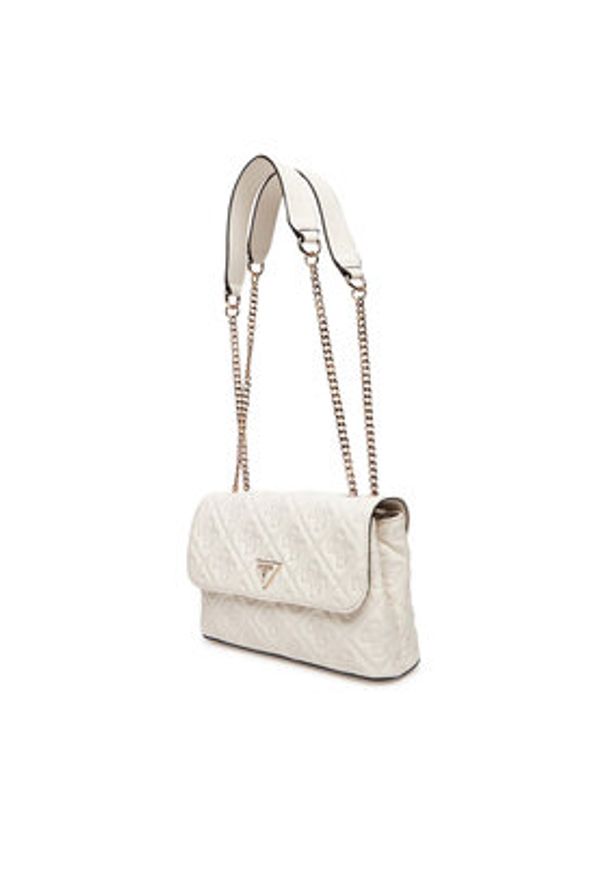 Guess Torebka 175733 Biały. Kolor: biały. Materiał: skórzane