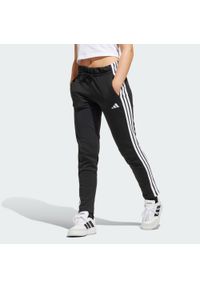 Spodnie Adidas Sport Jg 3S Ft Pt 280 Dzieci. Kolor: czarny, biały, wielokolorowy. Sport: joga i pilates