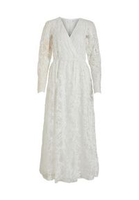 Vila Sukienka wieczorowa Wedy 14083840 Biały Regular Fit. Kolor: biały. Materiał: syntetyk. Styl: wizytowy #8