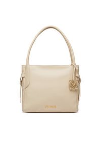 Love Moschino - LOVE MOSCHINO Torebka JC4056PP1PLL0110 Kremowy. Kolor: kremowy. Materiał: skórzane #2
