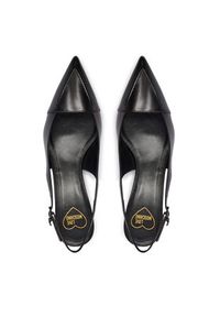 Love Moschino - LOVE MOSCHINO Czółenka JA10525G0NIA400A Czarny. Kolor: czarny. Materiał: skóra #4