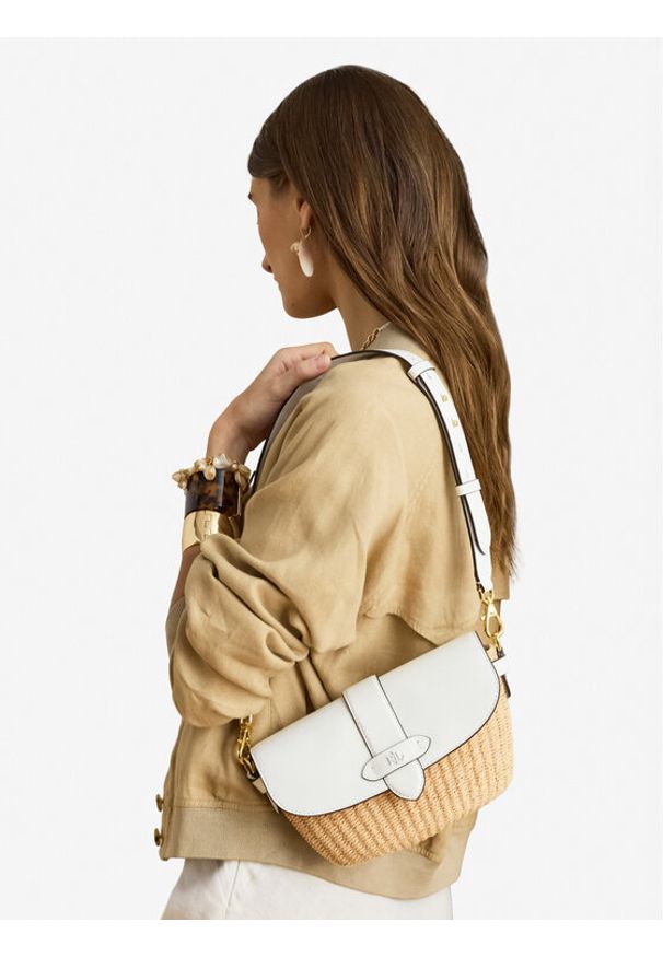 Lauren Ralph Lauren - LAUREN RALPH LAUREN Torebka 431P10158002 Beżowy. Kolor: beżowy