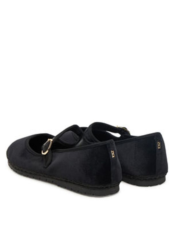 Nokwol Półbuty Mel Czarny. Kolor: czarny. Materiał: materiał