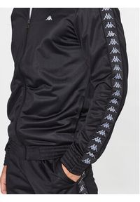 Kappa Dres 312012 Czarny Regular Fit. Kolor: czarny. Materiał: dresówka, syntetyk #4