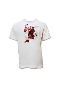 Koszulka sportowa męska Nike DD0779100. Kolor: biały. Materiał: bawełna. Długość rękawa: krótki rękaw. Długość: krótkie. Sport: fitness
